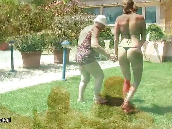 Mahaukatan 'yan madigo suna yin jima'i da manyan matan Mexico a cikin rukuni tare da tsofaffi da matasa 'yan iska.