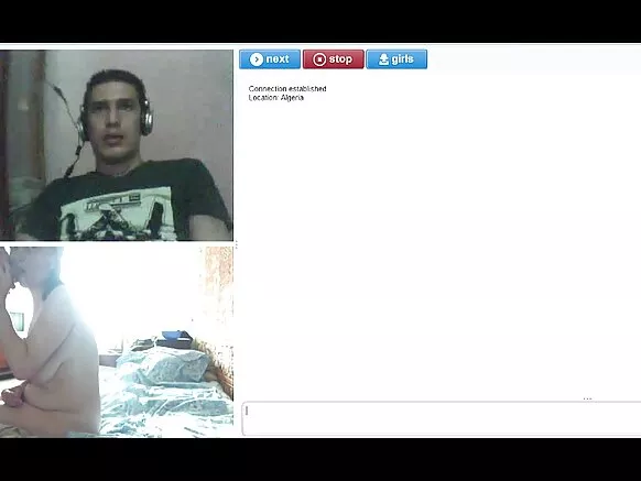 Chatroulette #181 HD, dattijo yana lalata da yarinya.